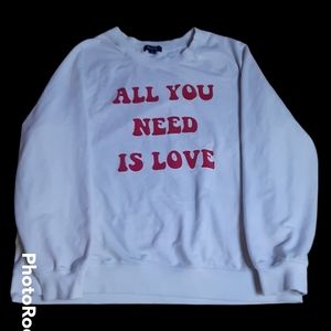 "All You Need Is Love" Wildfox Longsleeve